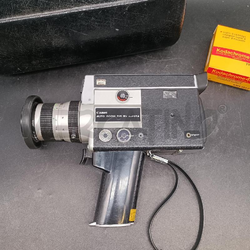 CINEPRESA CANON AUTO ZOOM 518+ VALIGGIA NERA | Mercatino dell'Usato Burolo 2