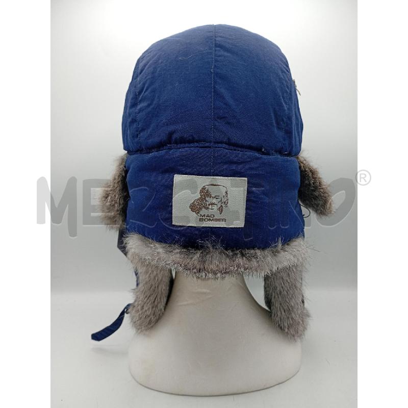 COLBACCO MAD BOMBER BLU SCURO PELLICCIA MORBIDA  | Mercatino dell'Usato Burolo 3