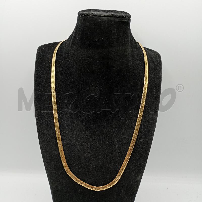 COLLANA PIERRE CARDIN DORATA ANNI 80 | Mercatino dell'Usato Burolo 1