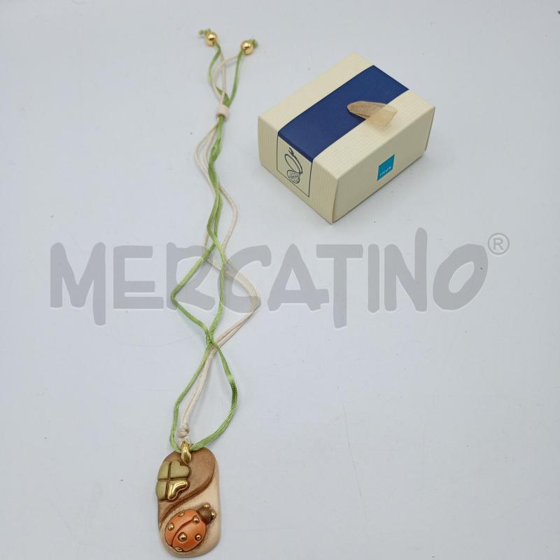 COLLANA THUN CON COCCINELLA +SCATOLA | Mercatino dell'Usato Burolo 1