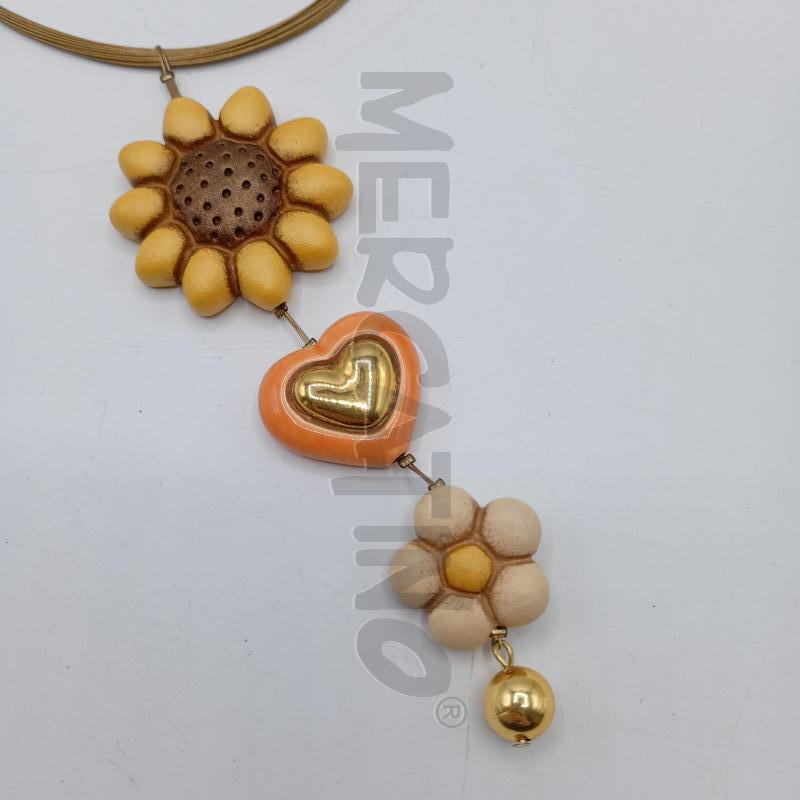 COLLANA THUN GIRASOLE GIALLO | Mercatino dell'Usato Burolo 3