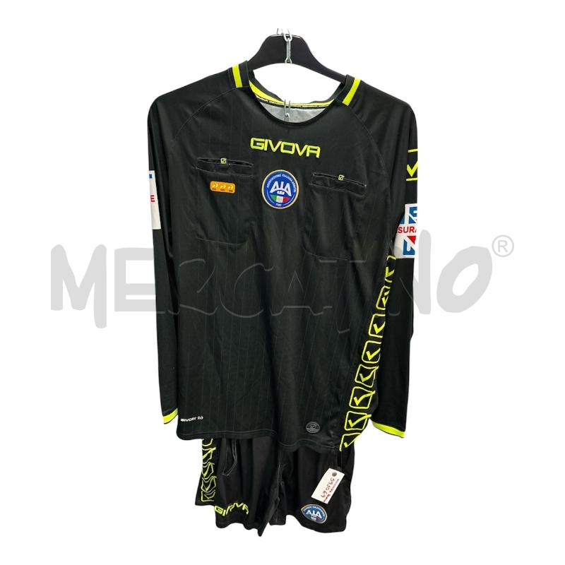 COMPLETO ARBITRO NERO M | Mercatino dell'Usato Burolo 1