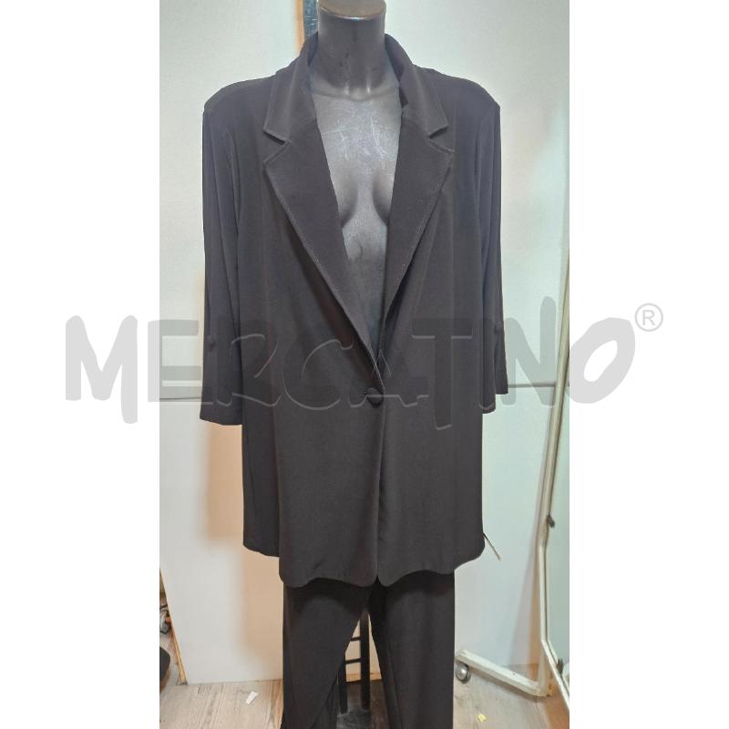 COMPLETO DONNA FIORELLA RUBINO NERO COTONE  | Mercatino dell'Usato Burolo 1