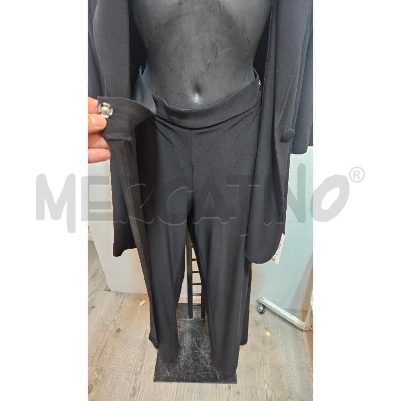 COMPLETO DONNA FIORELLA RUBINO NERO COTONE  | Mercatino dell'Usato Burolo 3