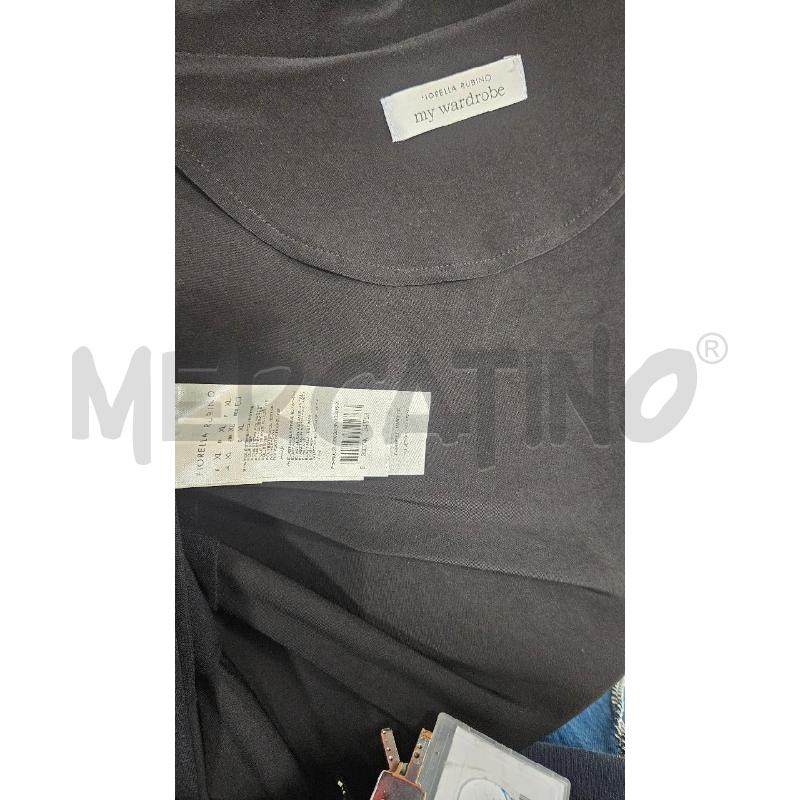 COMPLETO DONNA FIORELLA RUBINO NERO COTONE  | Mercatino dell'Usato Burolo 4