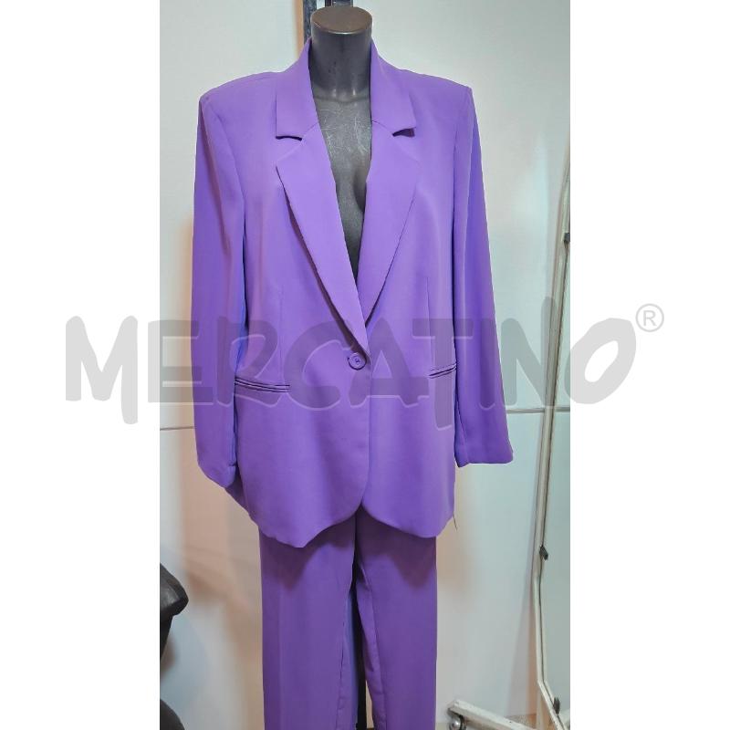 COMPLETO DONNA FIORELLA RUBINO VIOLA GLICINE | Mercatino dell'Usato Burolo 1