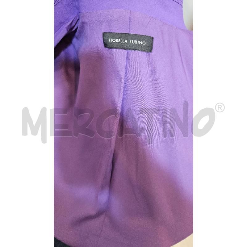 COMPLETO DONNA FIORELLA RUBINO VIOLA GLICINE | Mercatino dell'Usato Burolo 3