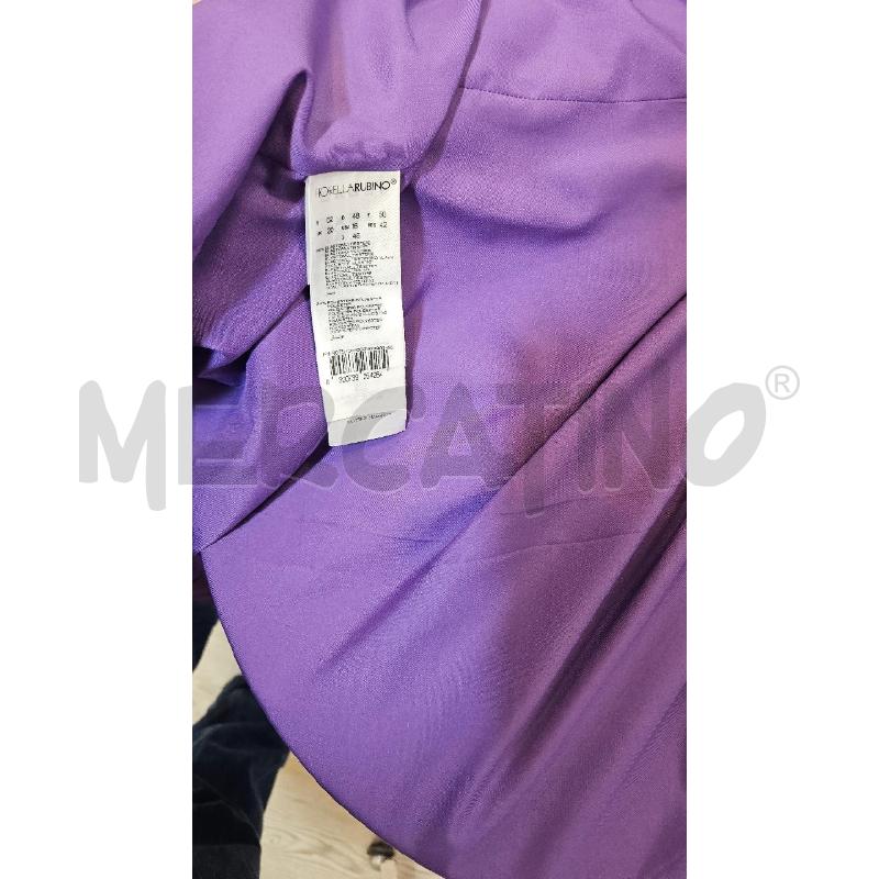 COMPLETO DONNA FIORELLA RUBINO VIOLA GLICINE | Mercatino dell'Usato Burolo 4