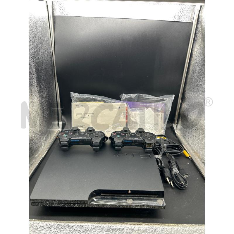 CONSOLLE PS3 + 2 JOYSTICK | Mercatino dell'Usato Burolo 1