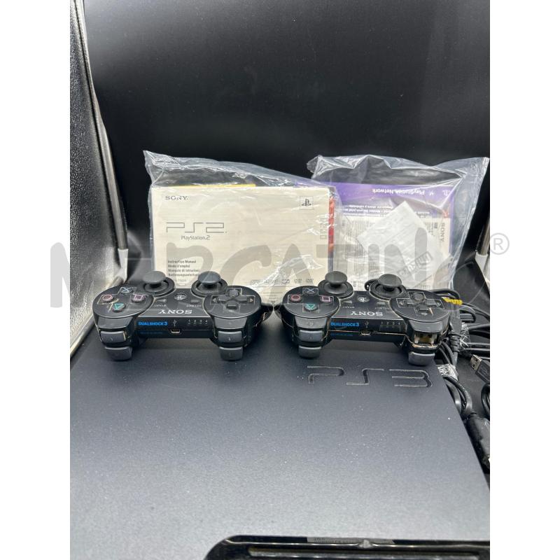 CONSOLLE PS3 + 2 JOYSTICK | Mercatino dell'Usato Burolo 2