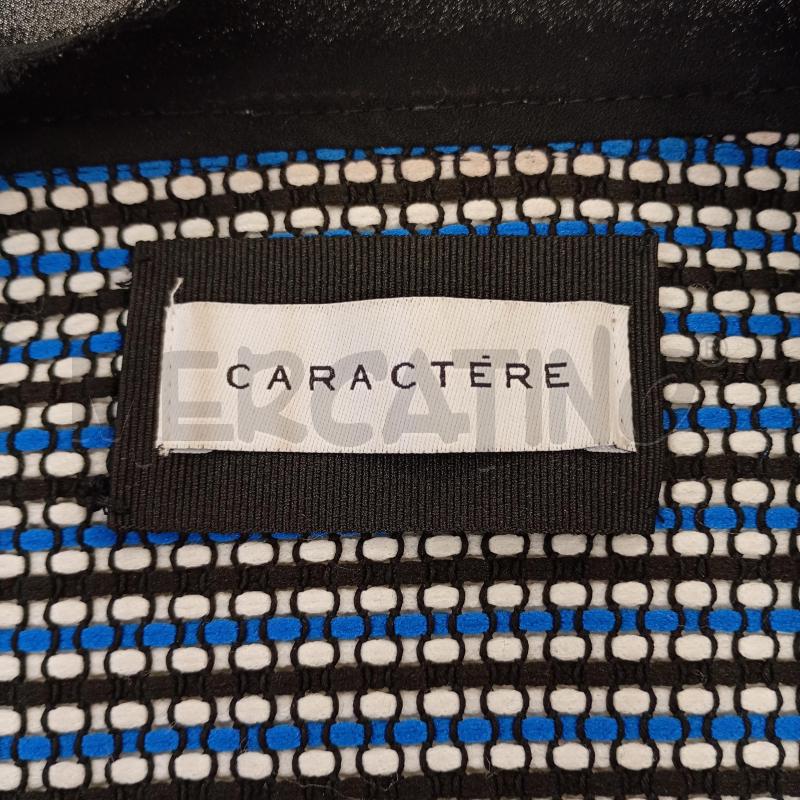COPRI SPALLA CARACTERE POIS BLU BIANCO NERO | Mercatino dell'Usato Burolo 4
