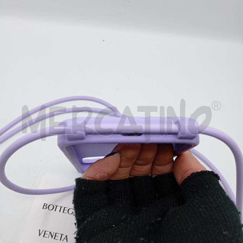 COVER IPHONE12 BOTTEGA VENETA VIOLA GLICINE | Mercatino dell'Usato Burolo 3