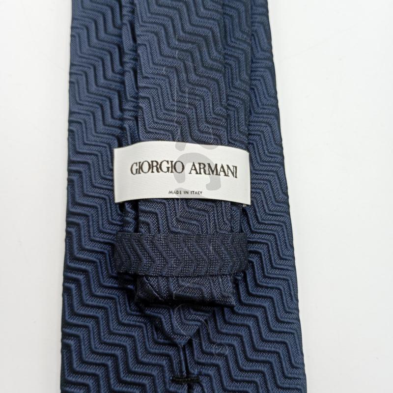 CRAVATTA ARMANI BLU SCURO  | Mercatino dell'Usato Burolo 3