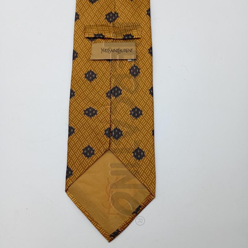 CRAVATTA YVES SAINT LAURENT OCRA  | Mercatino dell'Usato Burolo 2