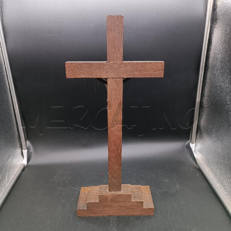CROCIFISSO LEGNO H40CM | Mercatino dell'Usato Burolo 2