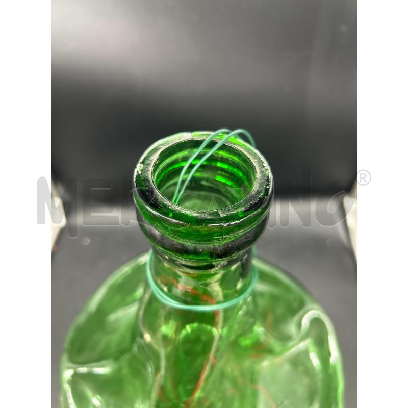 DAMIGIANA VERDE CON LUCI | Mercatino dell'Usato Burolo 3