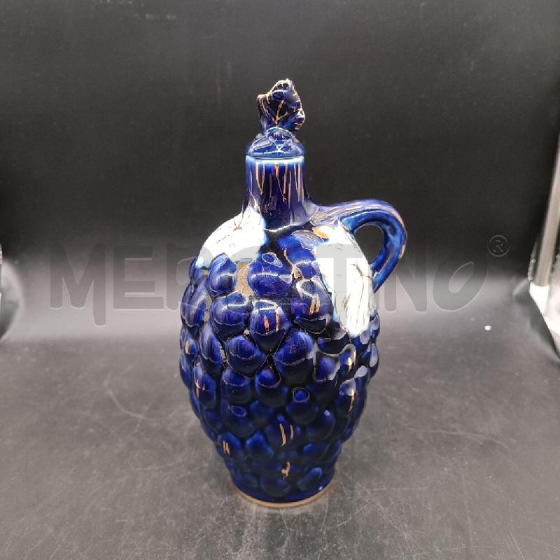 DECANTER CERAMICA BLU | Mercatino dell'Usato Burolo 1