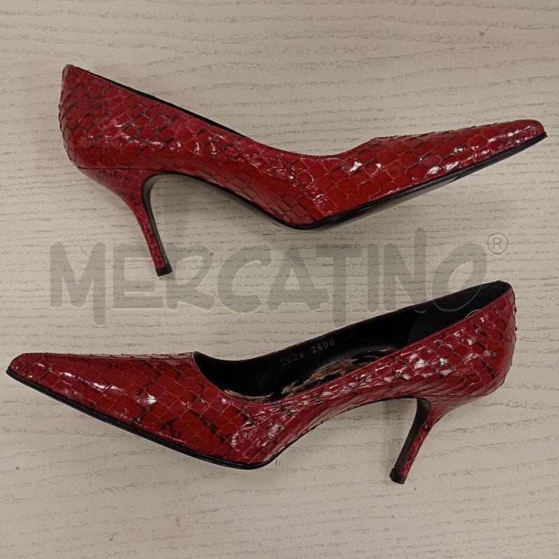 DECOLLETE DECOLLETE DOLCE E GABBANA BORDEAUX TACCO A SPILLO | Mercatino dell'Usato Burolo 3