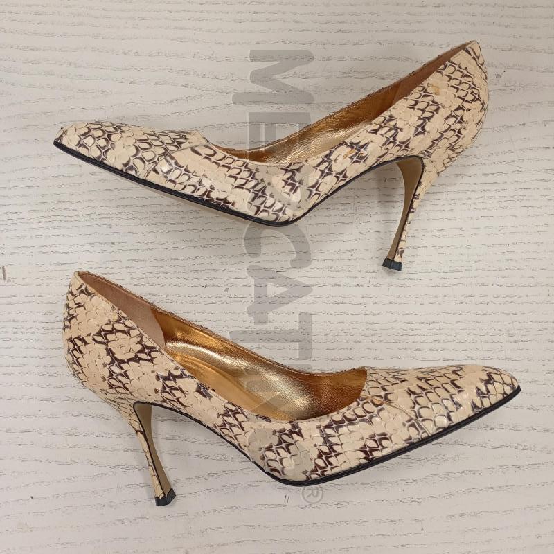 DECOLLETE DOLCE E GABBANA BEIGE ROCCIA TACCO A SPILLO | Mercatino dell'Usato Burolo 2