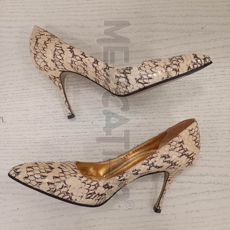 DECOLLETE DOLCE E GABBANA BEIGE ROCCIA TACCO A SPILLO | Mercatino dell'Usato Burolo 3