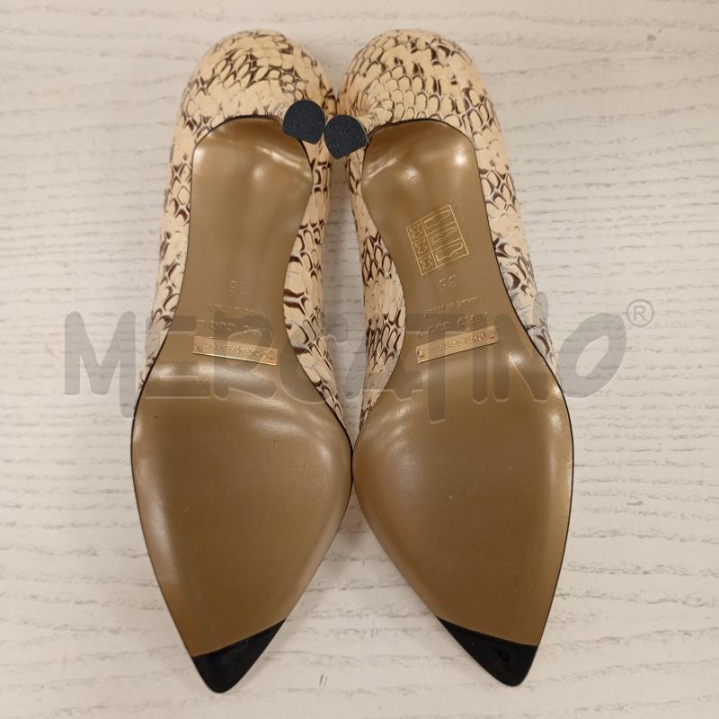 DECOLLETE DOLCE E GABBANA BEIGE ROCCIA TACCO A SPILLO | Mercatino dell'Usato Burolo 5