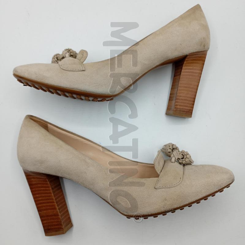 DECOLLETE TOD'S BEIGE FRANGETTE + SCAT | Mercatino dell'Usato Burolo 2
