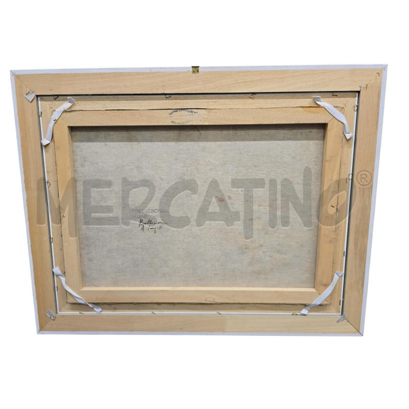 DIPINTO COPPIA BALLERINA CORNICE LEGNO | Mercatino dell'Usato Burolo 4