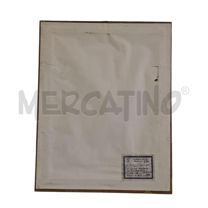 DIPINTO FIUME DORA BALTEA 48X39 CORNICE LEGNO | Mercatino dell'Usato Burolo 4