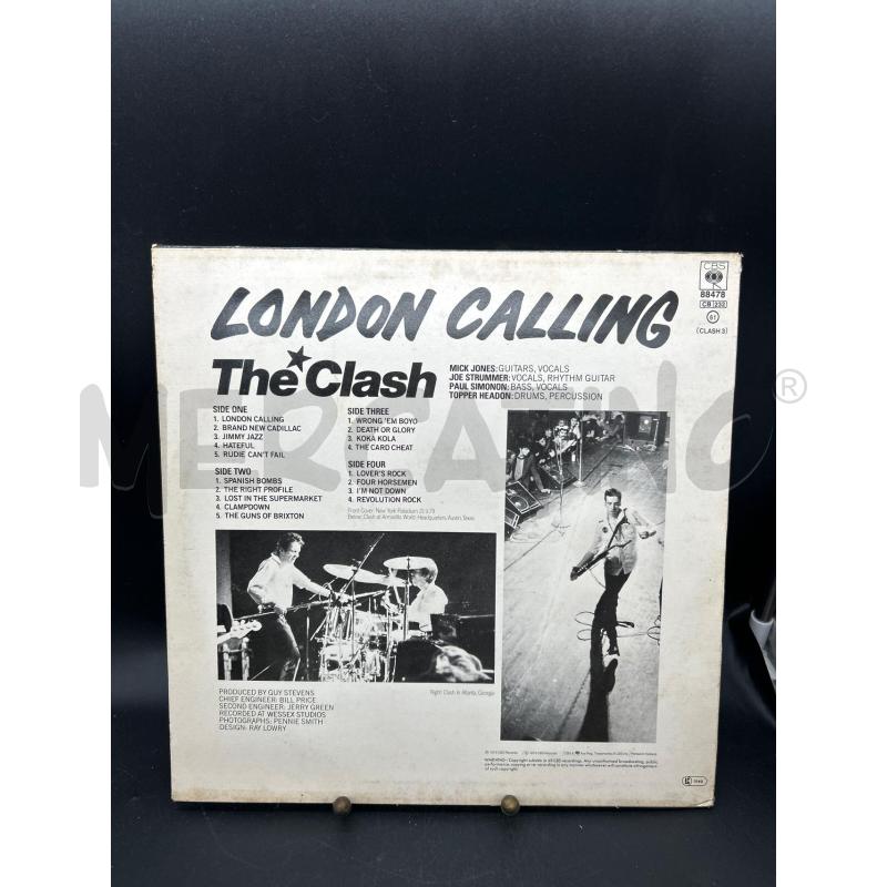 DISCO 33 THE CLASH LONDON CALLING | Mercatino dell'Usato Burolo 2