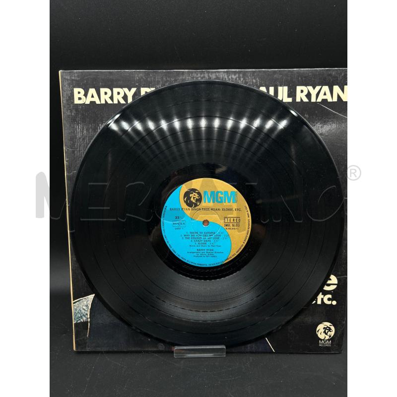 DISCO BARRY RYAN | Mercatino dell'Usato Burolo 4