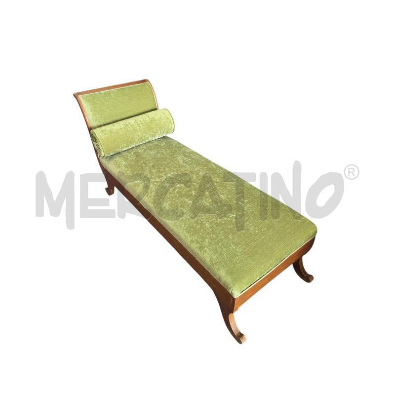 DIVANETTO TESSUTO VERDE | Mercatino dell'Usato Burolo 2