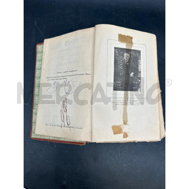 DIZIONARIO IL NUOVISSIMO MELZI 1913 | Mercatino dell'Usato Burolo 4