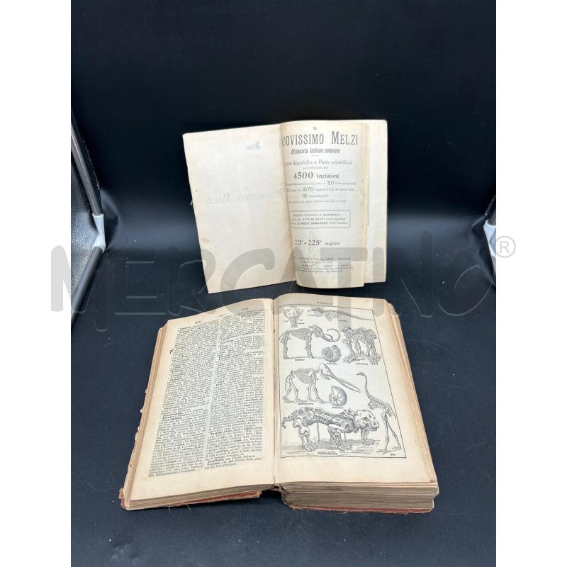 DIZIONARIO IL NUOVISSIMO MELZI 1913 | Mercatino dell'Usato Burolo 5