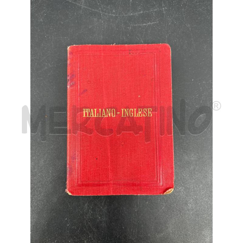 DIZIONARIO INGLESE ITALIANO 1895 | Mercatino dell'Usato Burolo 1