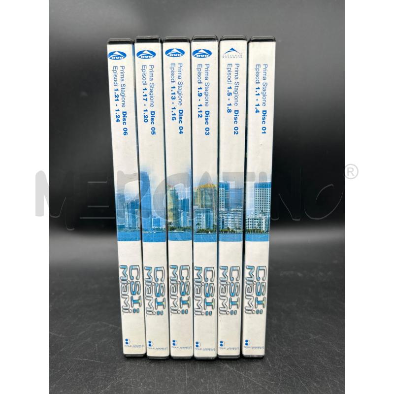 DVD COFANETTO CSI MIAMI | Mercatino dell'Usato Burolo 2