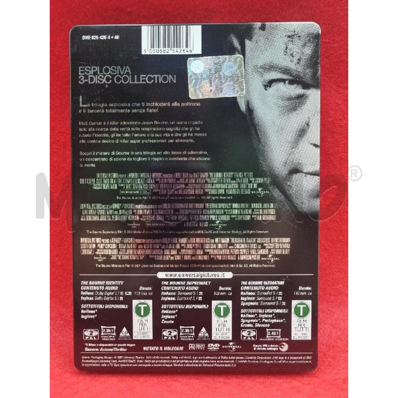 DVD THE ULTIMATE BOUNE COLLECTION 3 DVD | Mercatino dell'Usato Burolo 3