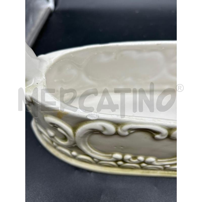 FERRO DA STIRO CERAMICA CON FIORI | Mercatino dell'Usato Burolo 3