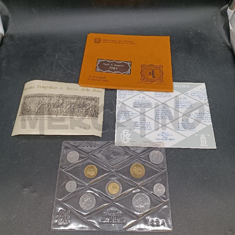 FOLDER MONETE 1984 ZECCA DI STATO | Mercatino dell'Usato Burolo 1