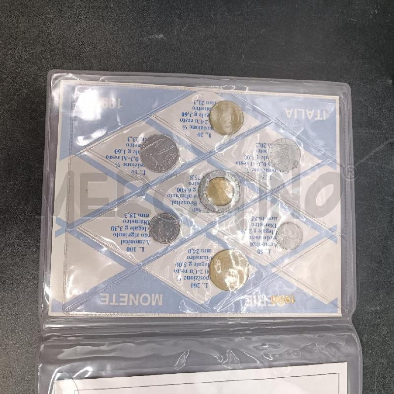 FOLDER MONETE 1990 ZECCA DI STATO | Mercatino dell'Usato Burolo 2