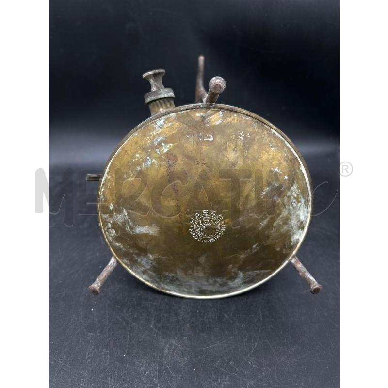 FORNELLINO A GAS VINTAGE BASE OTTONE | Mercatino dell'Usato Burolo 3