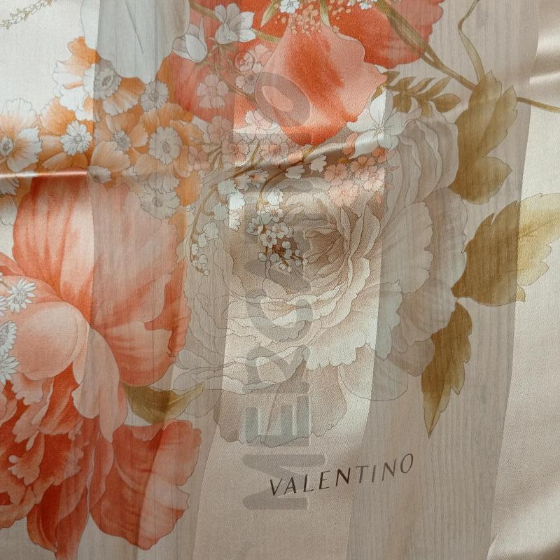FOULARD VALENTINO ROSA FIORI | Mercatino dell'Usato Burolo 2