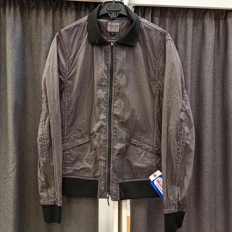 GIACCA A VENTO DONNA ARMANI GRIGIO BOMBER | Mercatino dell'Usato Burolo 1