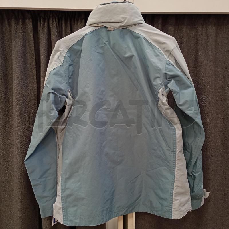 GIACCA A VENTO DONNA TRIBORD AZZURRO BIANCO | Mercatino dell'Usato Burolo 2
