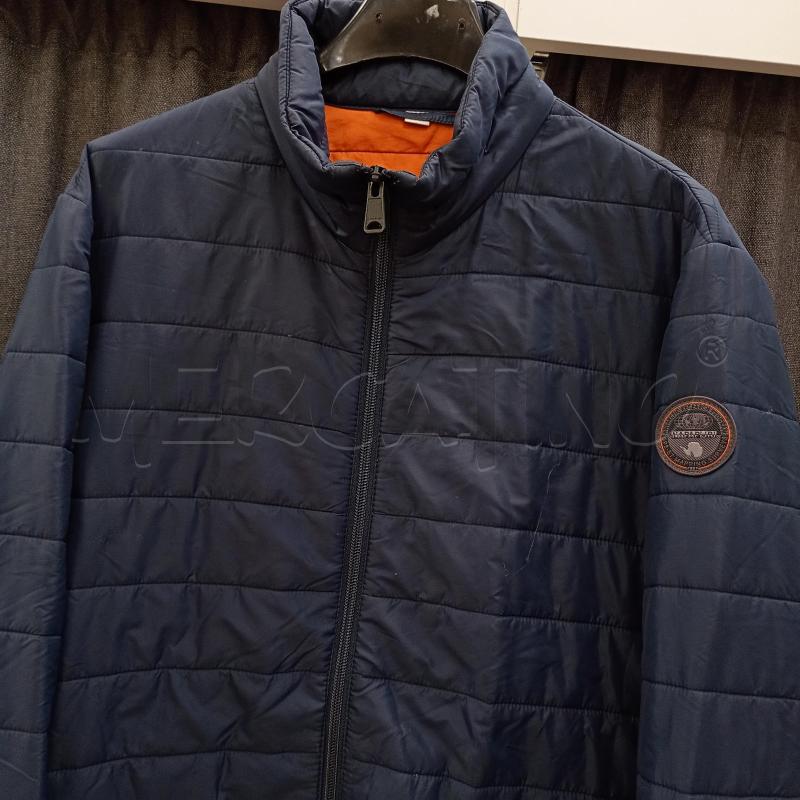 GIACCA A VENTO TRAPUNTATA NAPAPIJRI BLU  | Mercatino dell'Usato Burolo 3