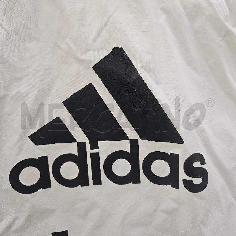 GIACCA A VENTO UOMO ADIDAS JEEP BIANCA MANICA RAGLAN | Mercatino dell'Usato Burolo 4