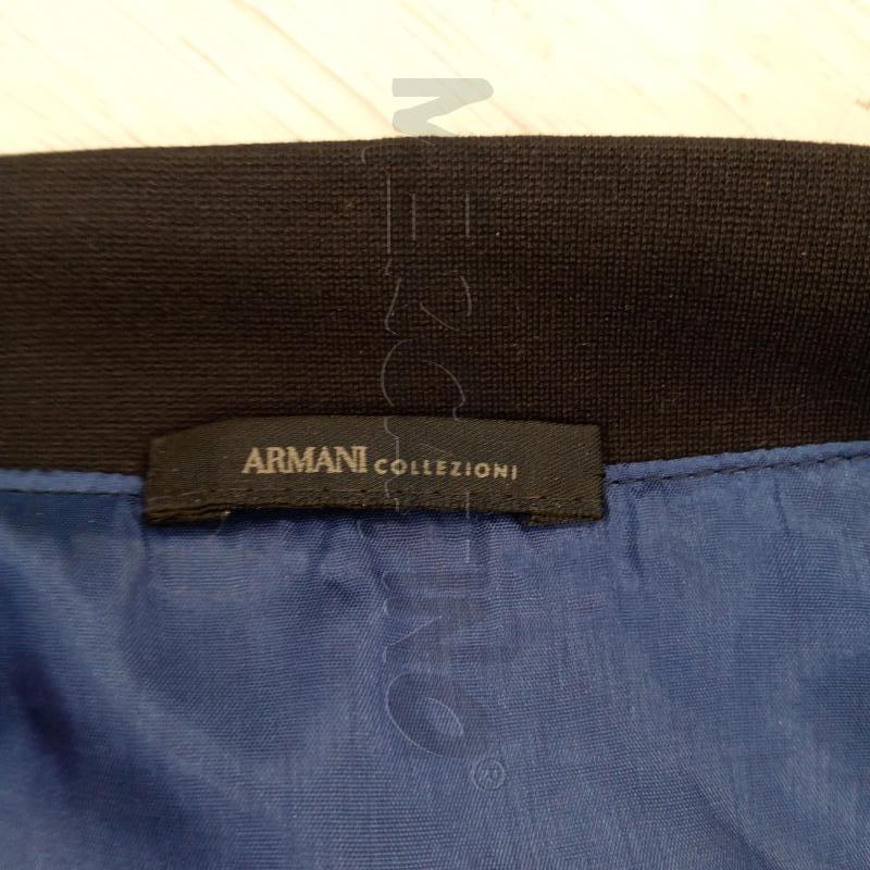 GIACCA A VENTO UOMO ARMANI BLU CON MELANGE QUADRI | Mercatino dell'Usato Burolo 5