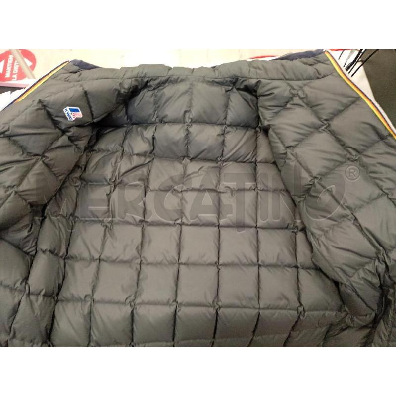 GIACCA A VENTO UOMO K-WAY BLU NAVI E GRIGIO TRAPUTANTO  | Mercatino dell'Usato Burolo 5