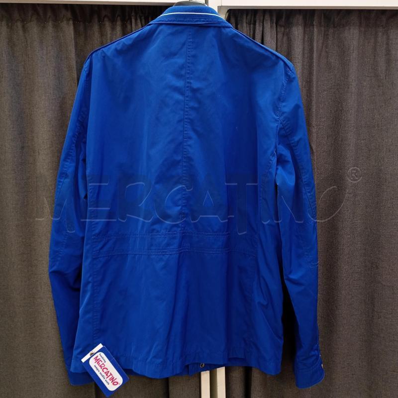 GIACCA A VENTO UOMO MACGREGOR AZZURRO ELETTRICO TASCHINI ZIP  | Mercatino dell'Usato Burolo 2