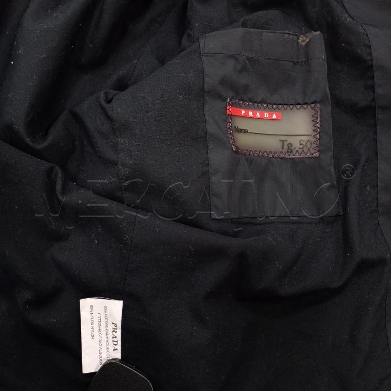 GIACCA A VENTO UOMO PRADA NERA TESSUTO TECNICO | Mercatino dell'Usato Burolo 5