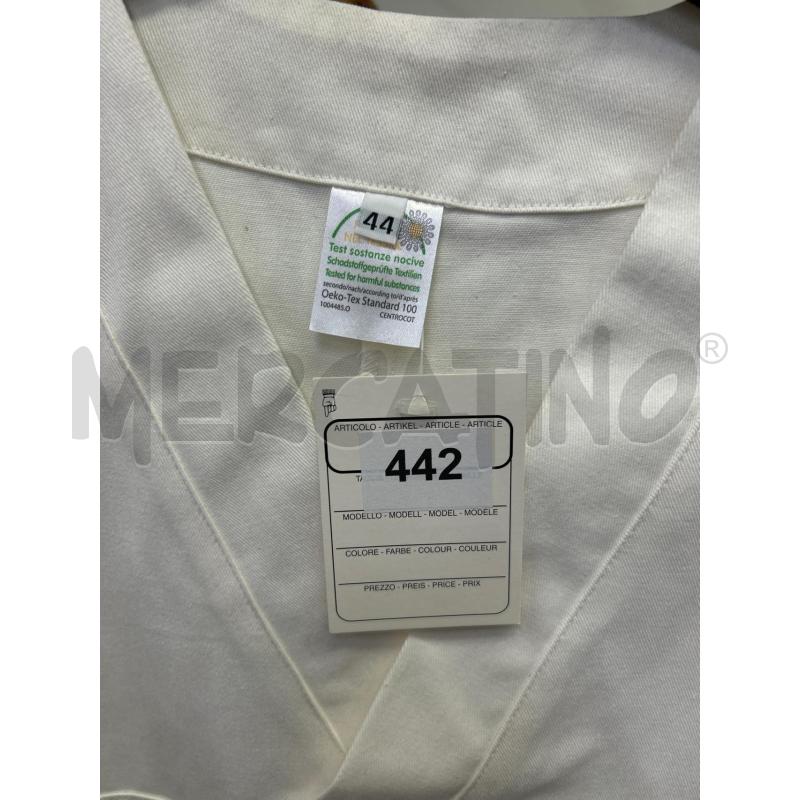 GIACCA BIANCA INFERMIERE UNISEX | Mercatino dell'Usato Burolo 2
